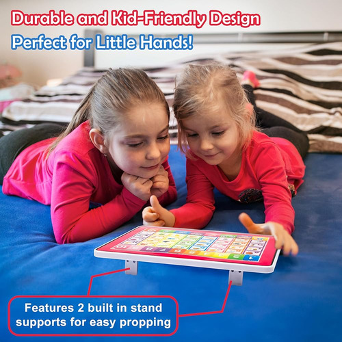 Tableta Interactiva De Aprendizaje Para Niños - Abc Y 123
