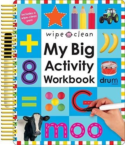 Wipe Clean: My Big Activity Workbook - (libro En Inglés)