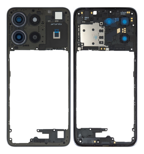 Marco Intermedio Moto G15 5g Motorola Original Xt2521 Chasis Negro - Gravity Grey
