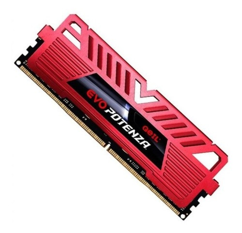 Memória RAM Evo Potenza color vermelho  8GB 1 Geil GAPR48GB3000C16ASC
