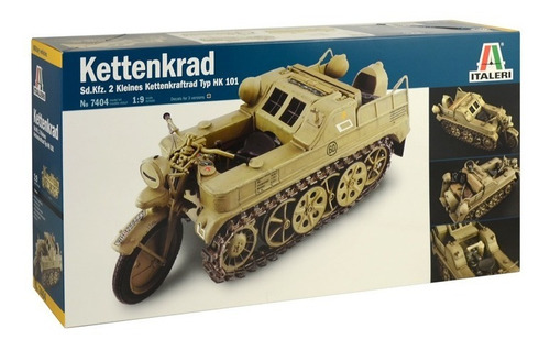Kettenkrad Sd.kfz 2 Kleines Typ Hk 101 By Italeri # 7404