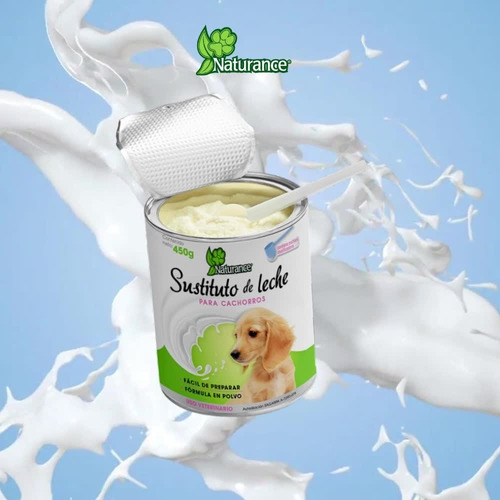 Naturance Sustituto Leche Para Cachorro 450 Grs C/ Cuchara