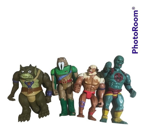 Thundercats Telepix 1986 Lote De 4 Figuras Con Detalles (Usado)