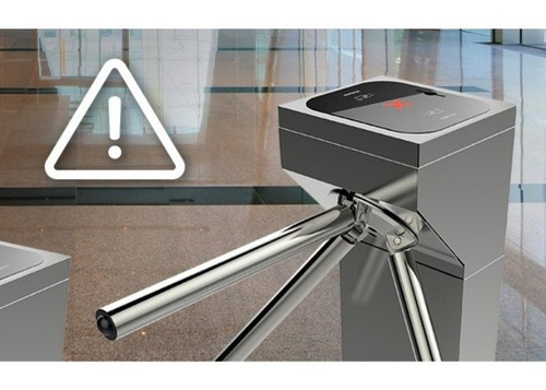 Catraca Pedestal Inox Cap 3000 Bidirecional Intelbras