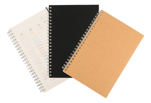 Cuaderno Diario De Cuentas Creativas 3pcs Práctico Finanzas