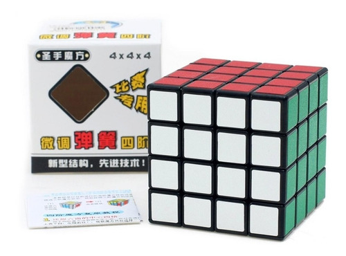 Cubo Rubik Shengshou 4x4x4 Magic Puzzle 7088a Black