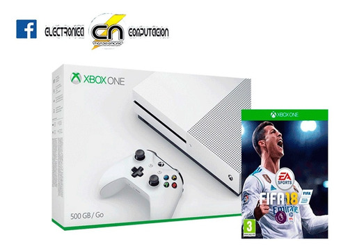 Xbox One Go 4k 500gb+ Fifa 2018