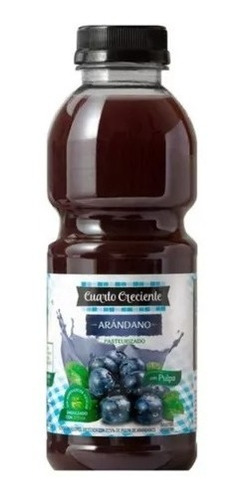 Arandano Jugo * 12 X 1,5l Cuarto Creciente Comun O Chia