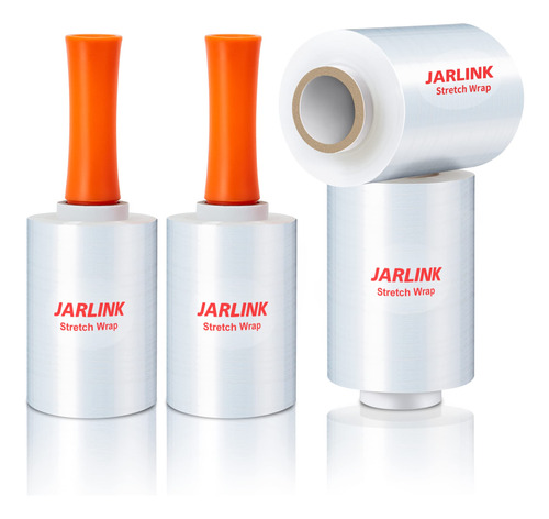 Jarlink Paquete De 4 Rollos De Pelcula De Plstico Con Asas D