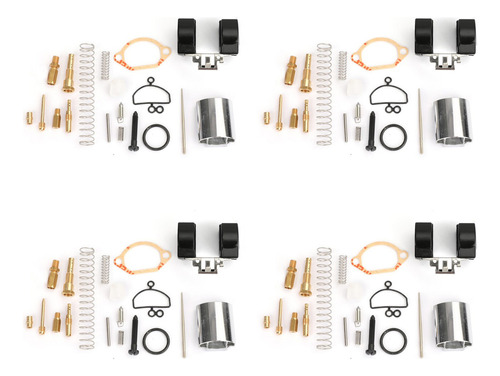 Kit Reparación Carburador 4x28mm Chorros Repuesto Pwk Keihin