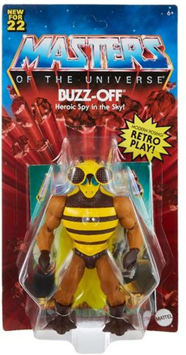 Muñeco Figura Buzz Off Juguete 14 Cm Masters Of The Universe