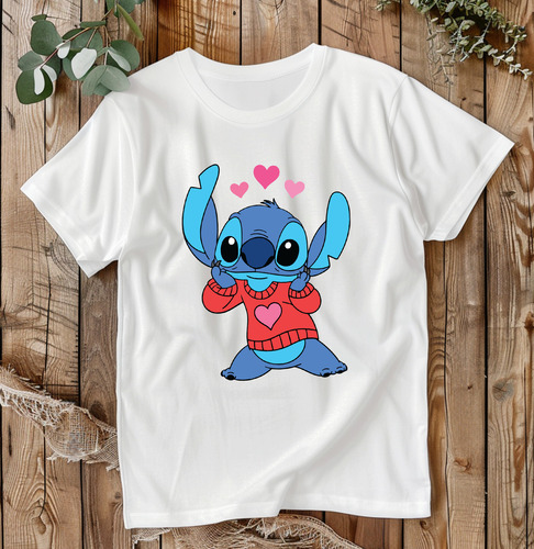 Stich Enamorado San Valentin - 14 De Febrero Para Playeras