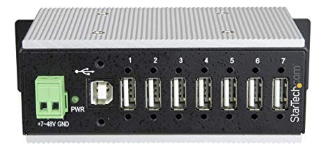 Startech.com Hub Usb 2.0 De 7 Puertos - Hub Usb-a Industrial