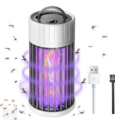 Lámpara Antimosquitos Eléctrica Usb, Eliminador De Moscas Uv
