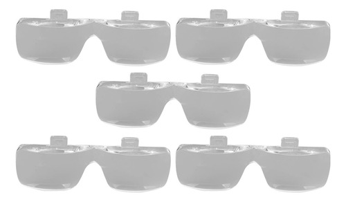 Lupa Para Gafas Montada En La Cabeza Con 5 Lentes Y 3 Led