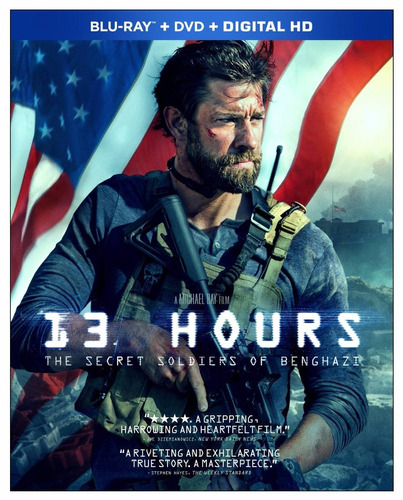 Blu-ray + Dvd 13 Hours Secret Soldiers Of Benghazi 13 Horas
