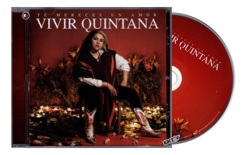 Vivir Quintana Te Mereces Un Amor Disco Cd Versión del álbum Estándar