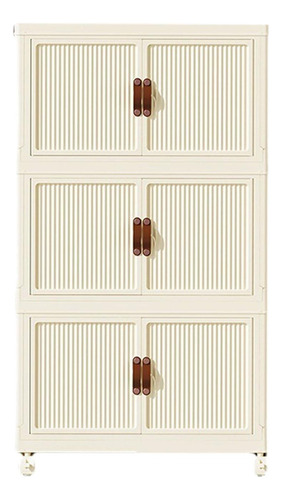 Armario De Almacenaje Plegable, Cajas Mediano 3 Capas