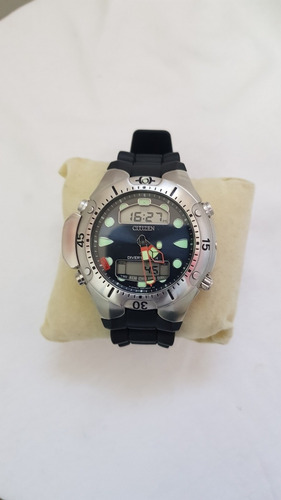 Citizen Aqualand Jp1060 Fundo Azul Usado