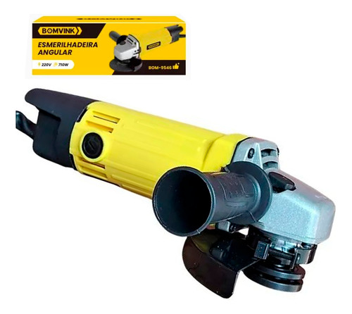 Esmerilhadeira Angular 4.1/2pol. 710w Para Corte Desbaste