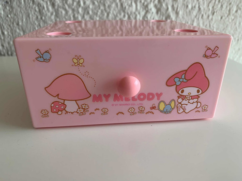 My Melody Caja Tipo Cajonera Para Organización De Escritorio