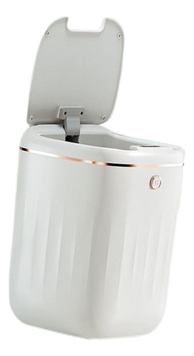 Cubo De Basura De Inducción Con Tapa Eléctrico Práctico