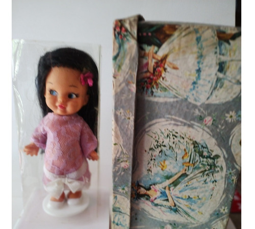 Muñeca Con Caja De Musica Decada Del 70 (Usado)