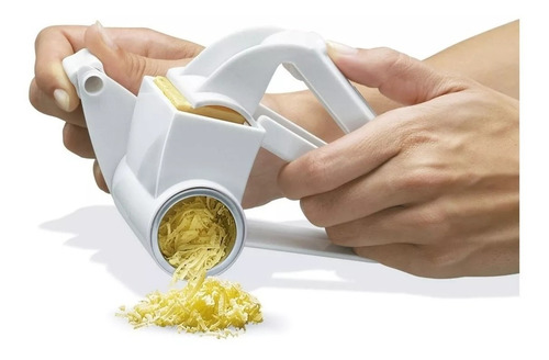 Imagem 1 de 9 de Ralador De Queijo Manivela Inox Rala Queijo Chocolate Promo