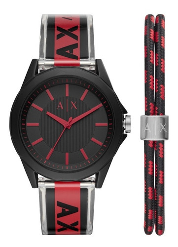 Relógio Armani Exchange Drexler Masculino Preto Ax7113/k8pn