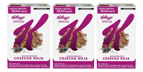 Cereal Kellogg's Special K antioxidantes cosecha roja de 340 g