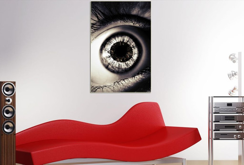 Vinilo Decorativo 50x75cm Ojos Eyes Colores Arte M6