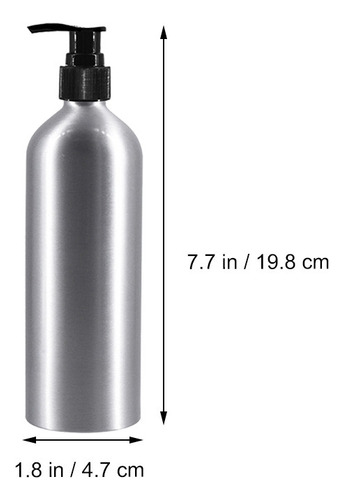 Botellas Dispensadoras De Aluminio, 4 Piezas