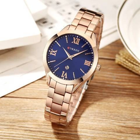 Relógio Curren Feminino Relógio De Pulso Frete Grátis