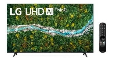 Imagem 1 de 7 de Smart Tv LG 55'' 4k Uhd 55up7750 Al Thinq Smart Magic