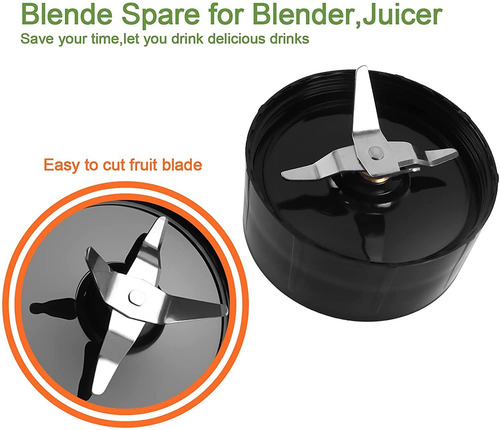 1 Paquete De Piezas De Repuesto Magic Bullet Cross Blades Co