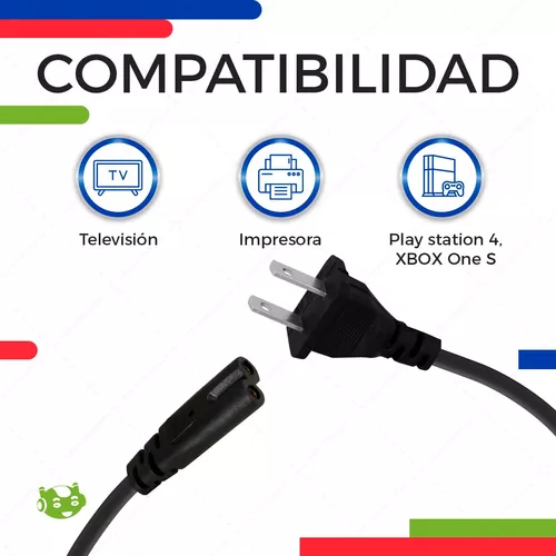 CABLE CORRIENTE PARA CARGADOR (TRIPLE)