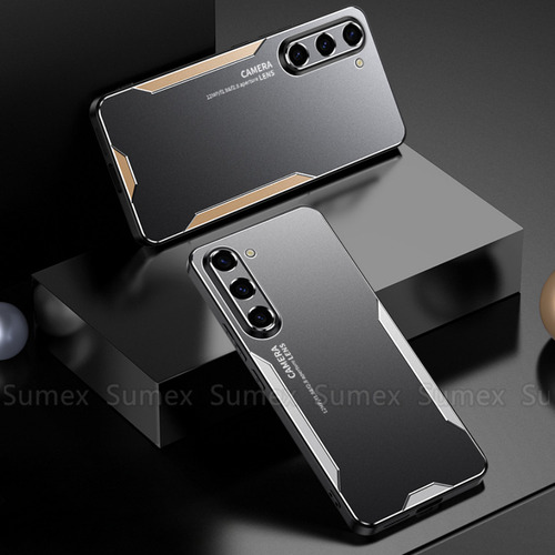 Funda Rígida De Metal Mate Para Samsung Galaxy A56 A36 A26 A16 A06 A55 A35 A25 A15 A54 A34 A14 A53 A52 A52s 4g 5g