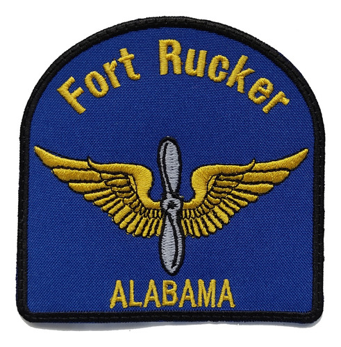 Parche Bordado Alas Elice Fort Rucker Alabama Piloto Avion