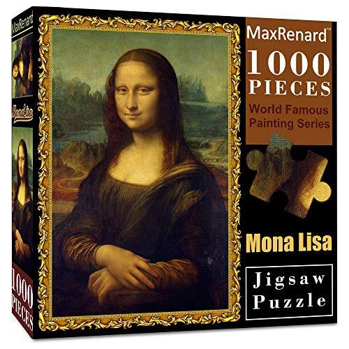 Rompecabezas 1000 Piezas Mona Lisa Leonardo Da Vinci