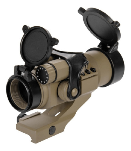 Mira Lancer 1x30 Reflex Militar Tan Punto Rojo Verde Xtr C