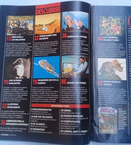 Antigua Revista **descubrir ** Nº26. Agosto 1993 (Usado)