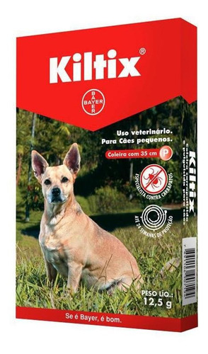 Coleira Anti Pulgas Kiltix Pequena 35 Cm - Bayer