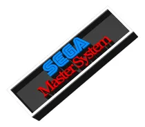 Comprar Sega Master System Logo 3d Placa Decoração Geek Gamer Sonic