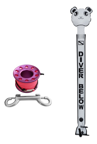Tubo De Señal De Salchicha De Seguridad Para Buceo 6 Pies