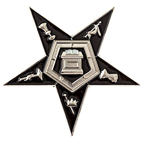 Emblema Masónico Para Automóviles De La Orden De La Estrella