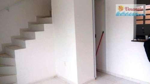 Sobrado Com 2 Dormitórios À Venda, 57 M² Por R$ 185.000,00 - Balneário Esmeralda - Praia Grande/sp - So0154