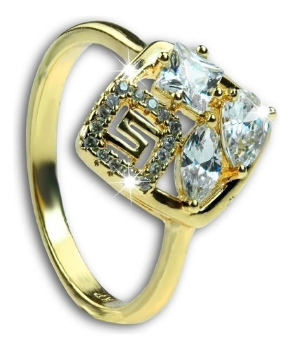 Anillos Compromiso Oro 18k Diamantes Promesa Matrimonio Fino