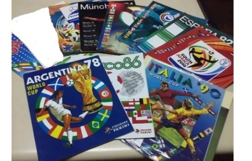 Albúm Mundial Futbol Figuritas Panini La Nacion X 4 Unidades