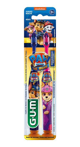 Cepillo Dental Infantil Gum Paw Patrol X 2 Un