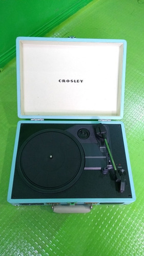 Tocadiscos Crosley Cruiser Sin Uso Color Turquesa